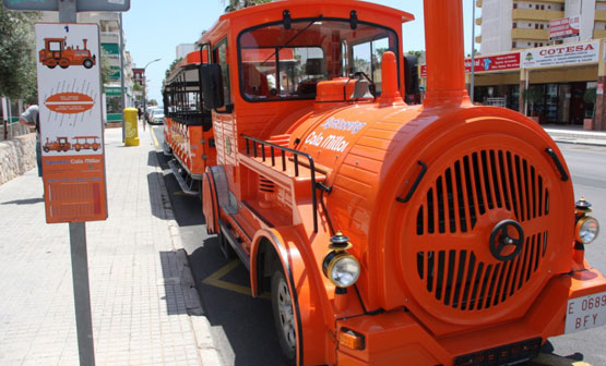 tren turistico cala millor entorno apathotel ciudad laurel